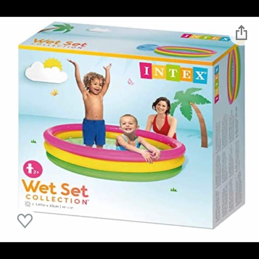 Intex sunset glow pool